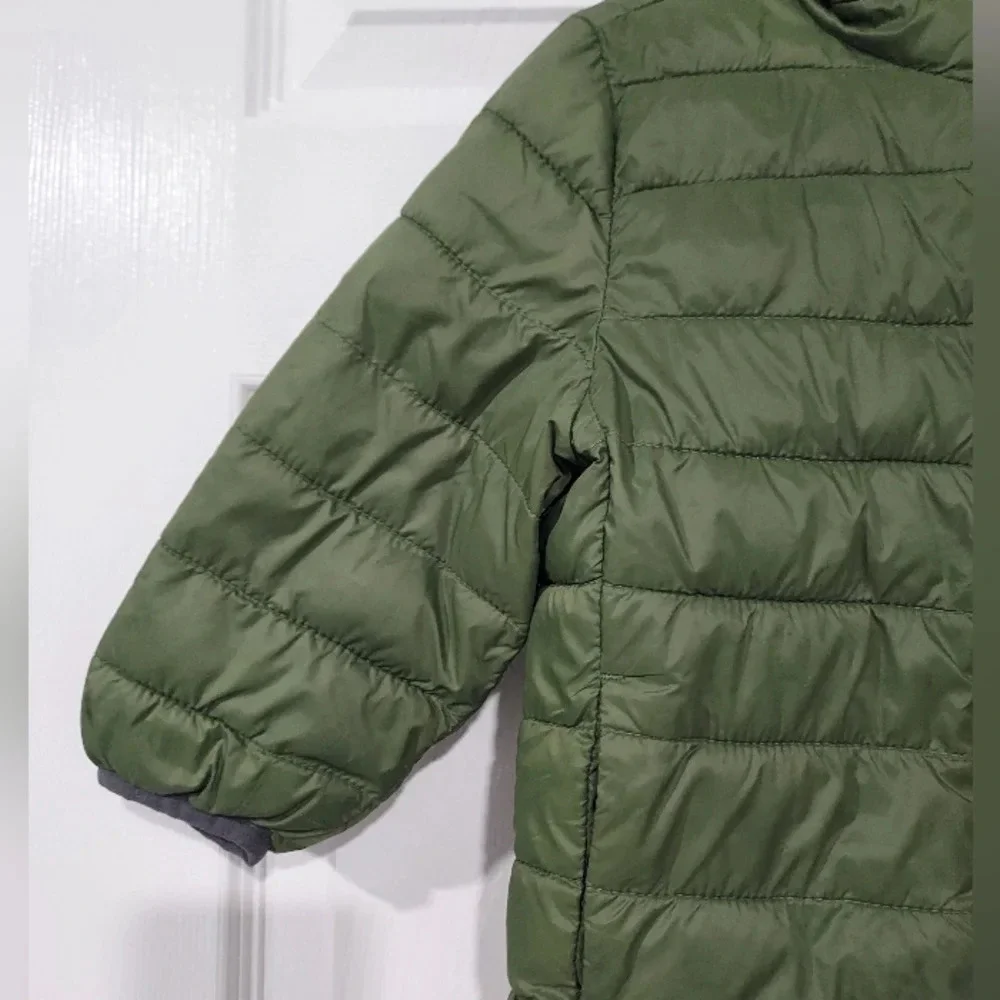 Baby Gap Desert Cactus 3D Upcycled Lightweight Puffer Jacket in Size 2T Years